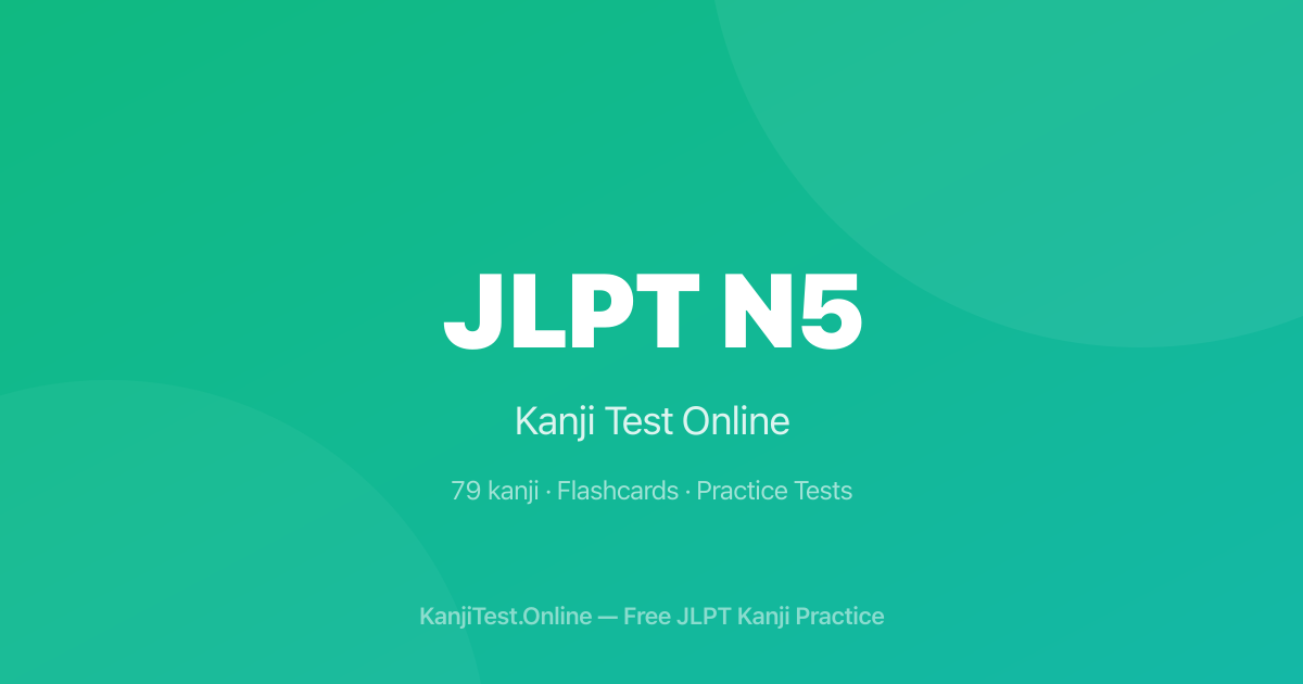 Anki vs KanjiTest.Online: Which Is Better for JLPT Kanji Study? — KanjiTest.Online